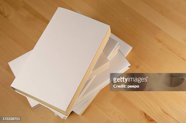 blank book series - paperback stock pictures, royalty-free photos & images