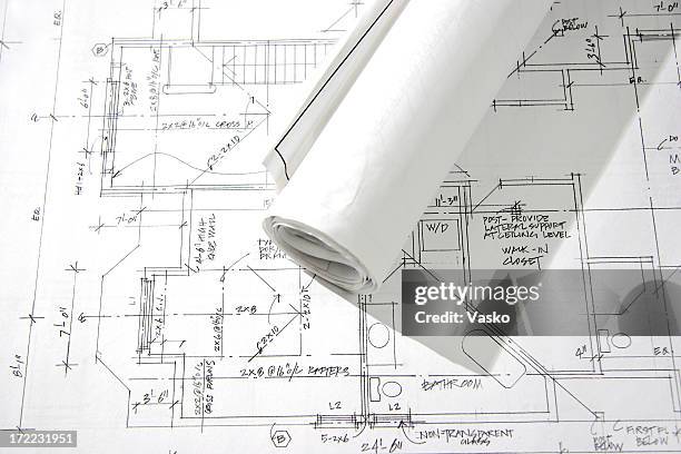 262 Blueprint Scroll Stock Photos, High-Res Pictures, and Images ...
