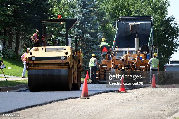 construção de estrada - construção de estrada imagens e fotografias de stock