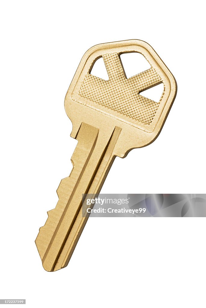 Triangle Gold Key Gold Key High-Res Stock Photo - Getty Images