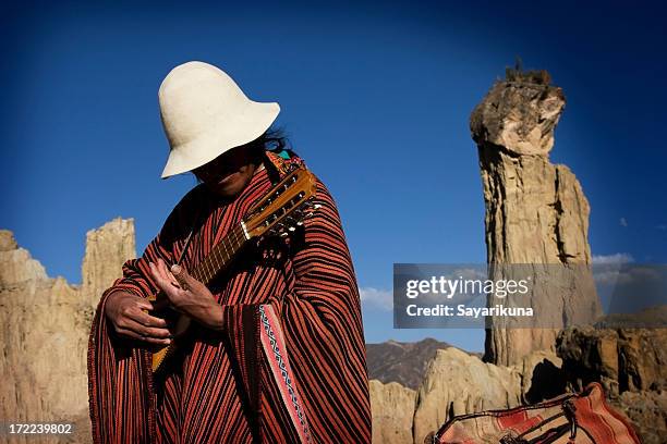 charango - la paz - bolivia imagens e fotografias de stock