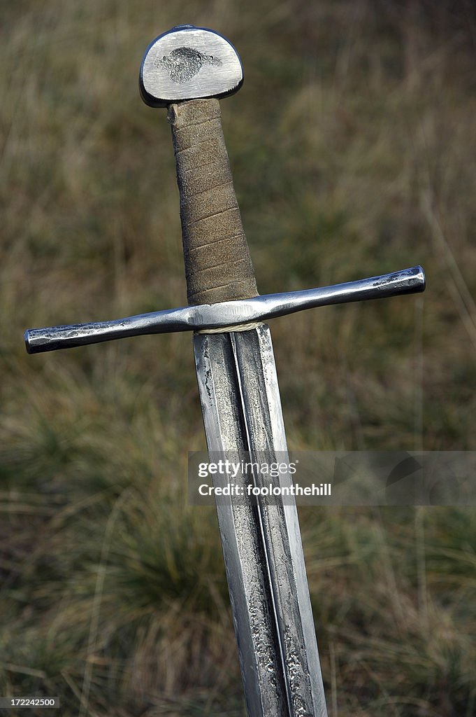 Rough forged sword