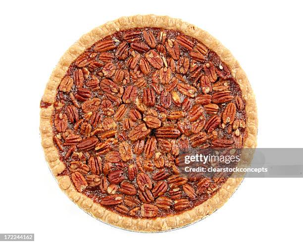 pastel de alimentos - tarta de pacana fotografías e imágenes de stock