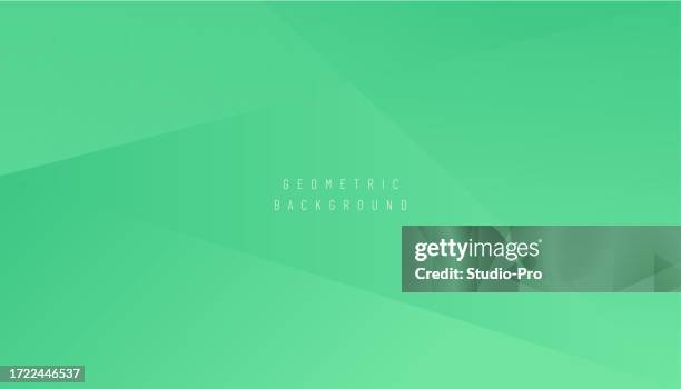 mint green geometric design banner. - sharp focus stock illustrations