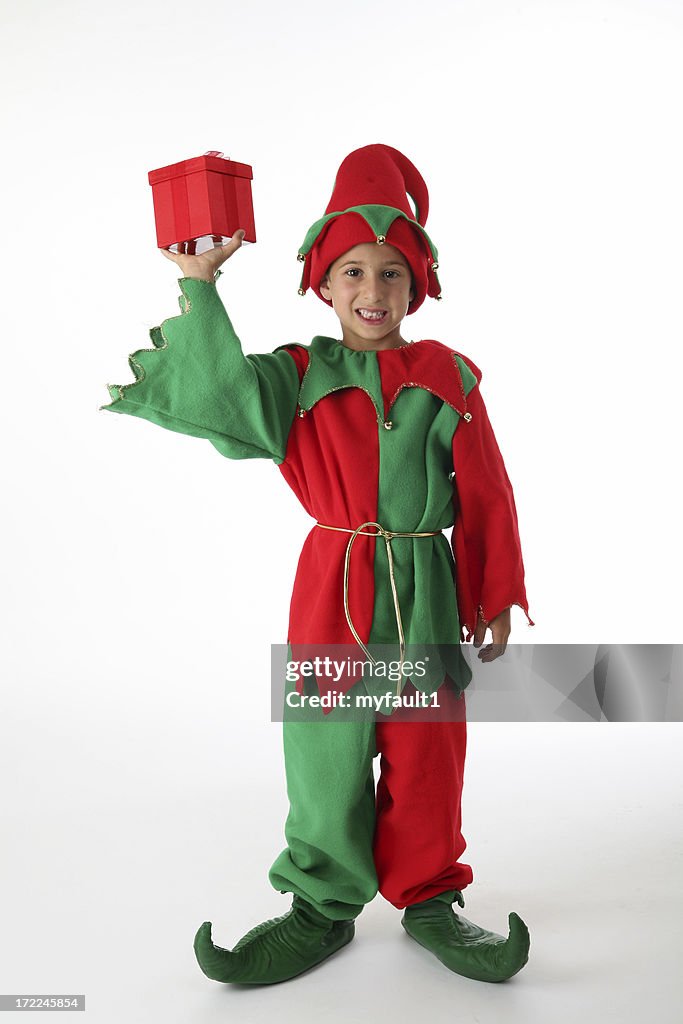 Boy Christmas elf