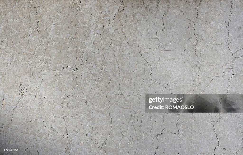 Serigrafia consumata Roman grunge texture in marmo, Roma, Italia