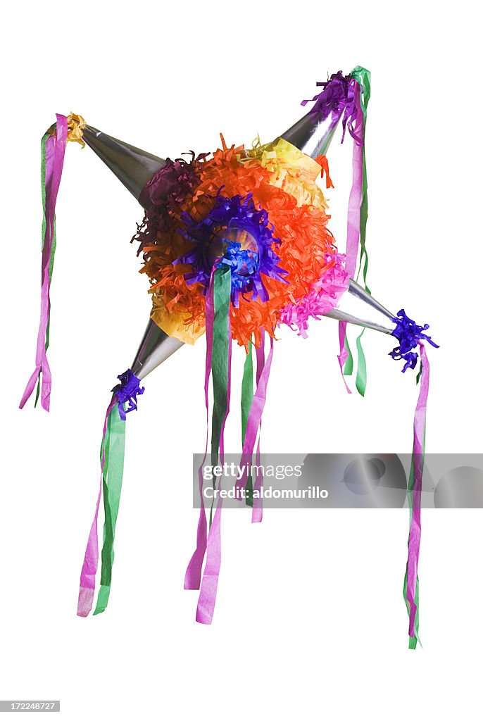 Colorido mexicana piñata