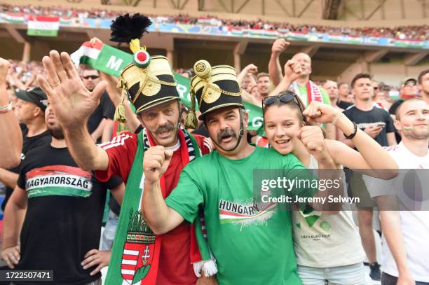 .Hungary Vs Portugal, Lyon 2016.Fans Celebrate. 22-June-2016