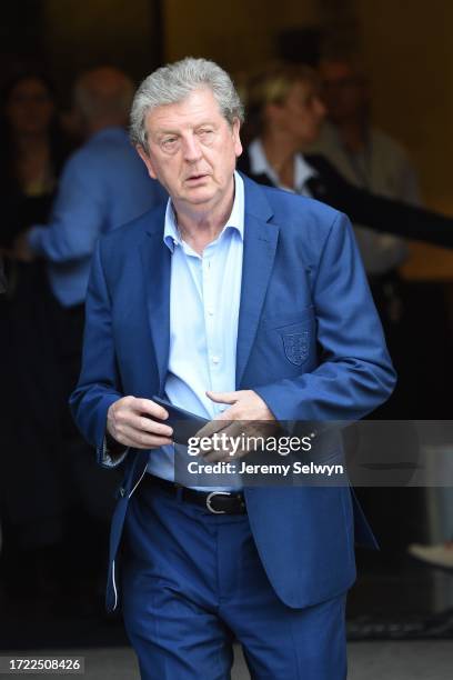 England Football Manager Roy Hodgson Leaves Hotel Following Defeat Against Iceland During Euro 2016 In Nice, France. 28-June-2016