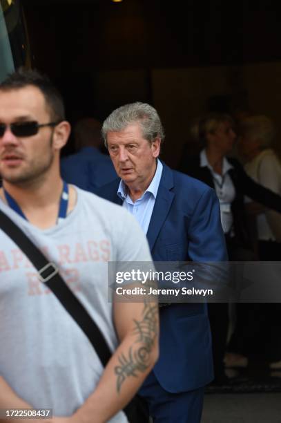 England Football Manager Roy Hodgson Leaves Hotel Following Defeat Against Iceland During Euro 2016 In Nice, France. 28-June-2016