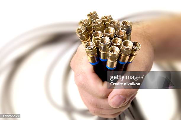 handvoll müde - verbindungsblock stock-fotos und bilder