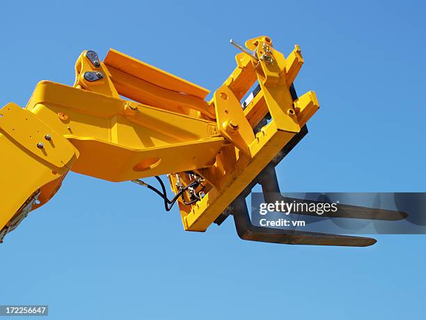 forklift - hydraulics stock pictures, royalty-free photos & images