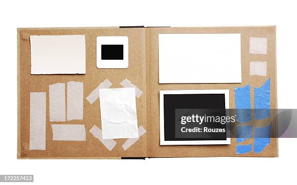 papier stücke - fotostreifen stock-fotos und bilder