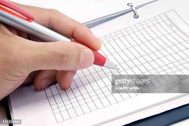 taking notes - guest book stock pictures, royalty-free photos & images