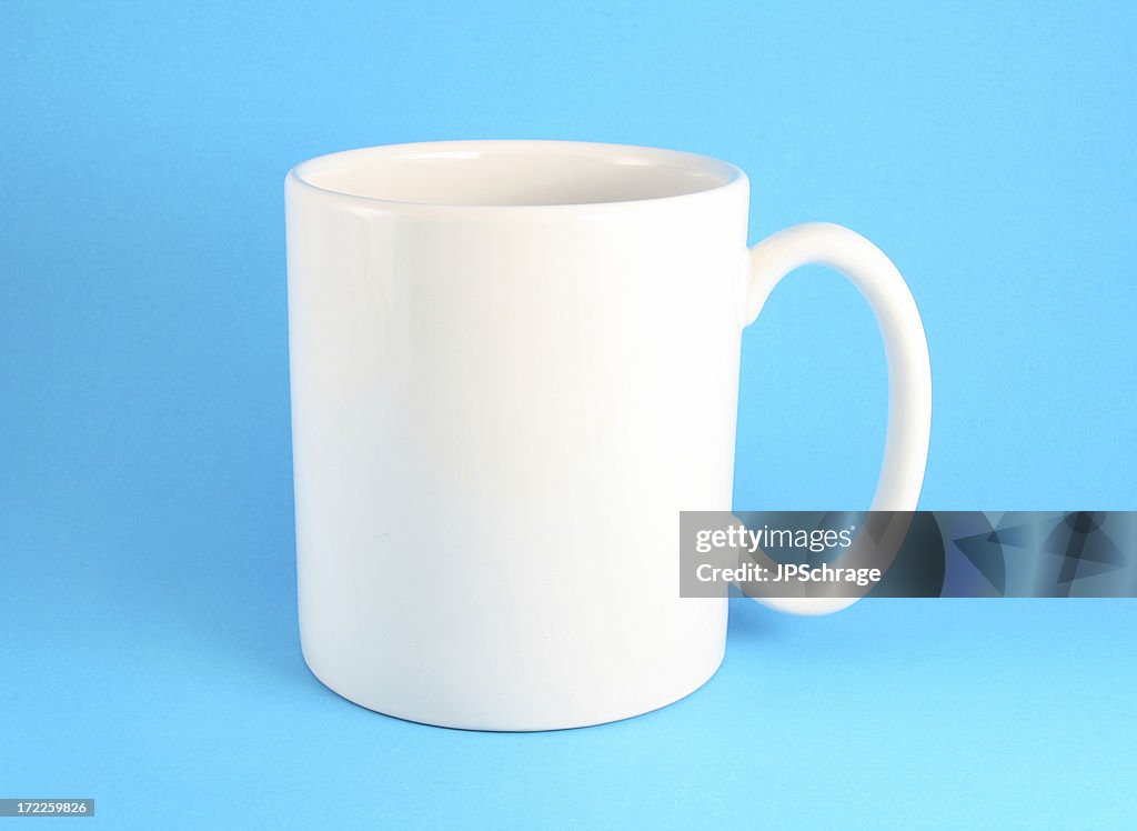 Blank Coffee Mug - Easy to Clip!