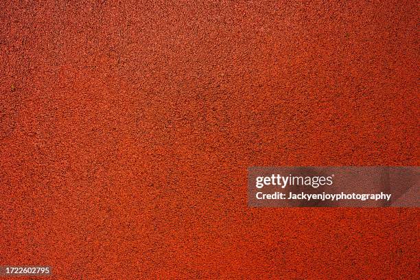 red plastered rusty concrete wall - terracotta texture stock pictures, royalty-free photos & images