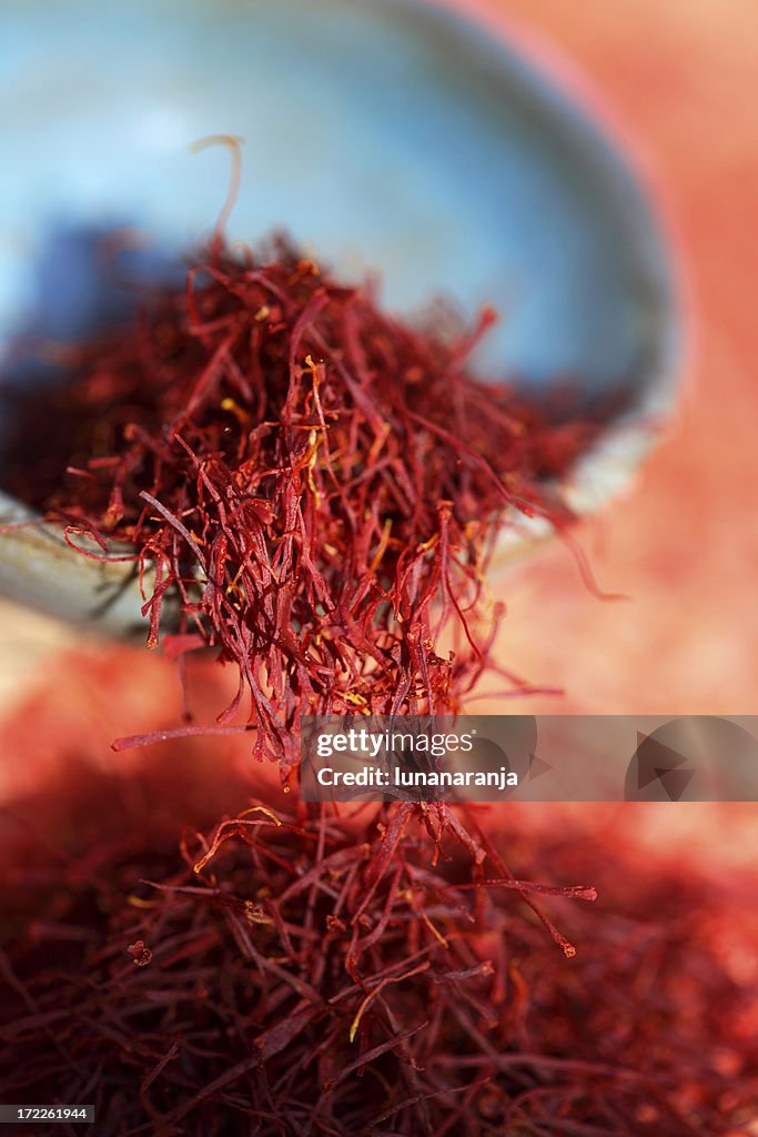 Red saffron.