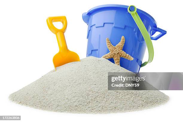 beach toys - emmer stockfoto's en -beelden