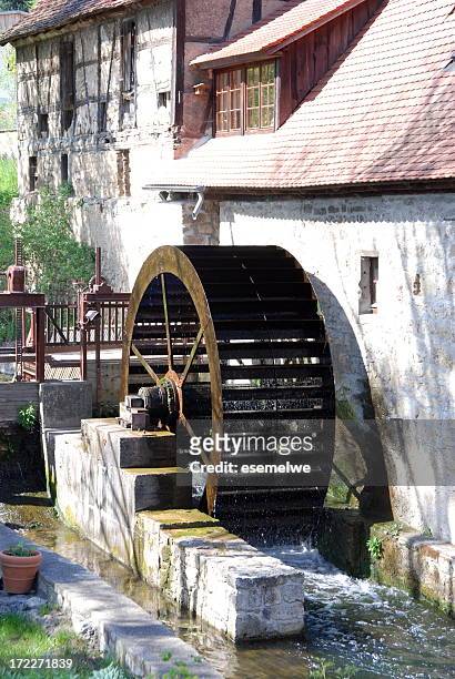water mill - rust   germany stock pictures, royalty-free photos & images