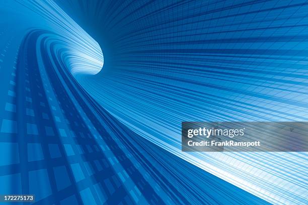 electric tunnel - perpetual motion stock pictures, royalty-free photos & images