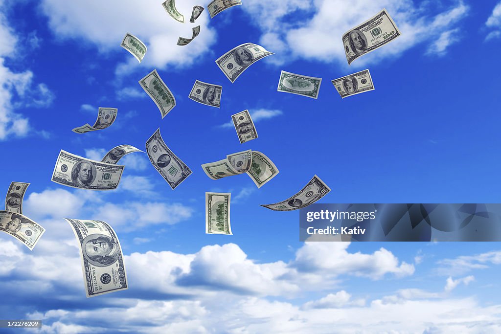 Geld-Regen