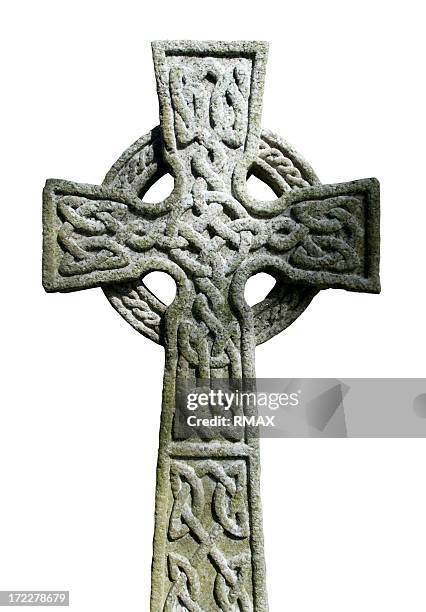 celtic cross - kelterkors bildbanksfoton och bilder