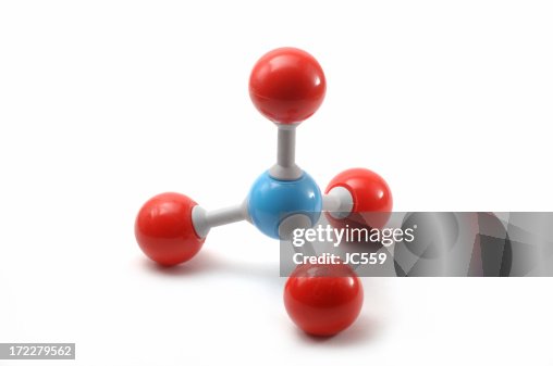 Methane molecule Methane molecule