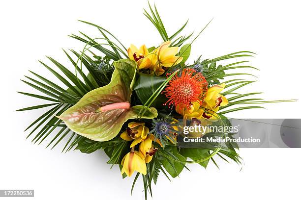 flower arrangement - tropical flower 個照片及圖片檔