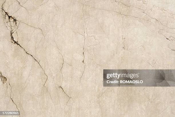 crackled roman grunge marble wall texture, rome italy - marble texture white stockfoto's en -beelden