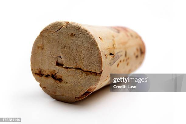 one wine cork (serie of images) - wine cork stock pictures, royalty-free photos & images