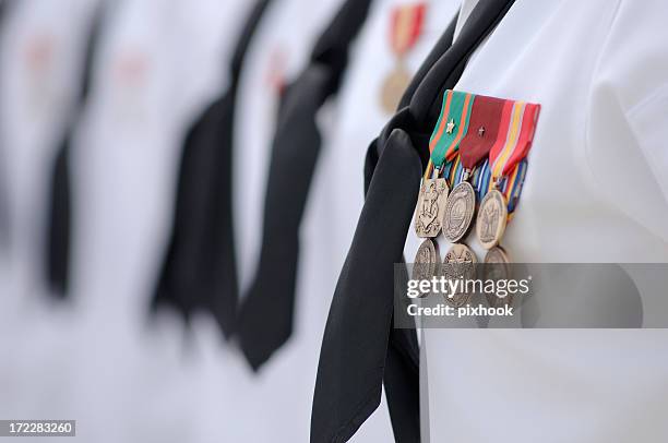 medals - us army parade stock pictures, royalty-free photos & images