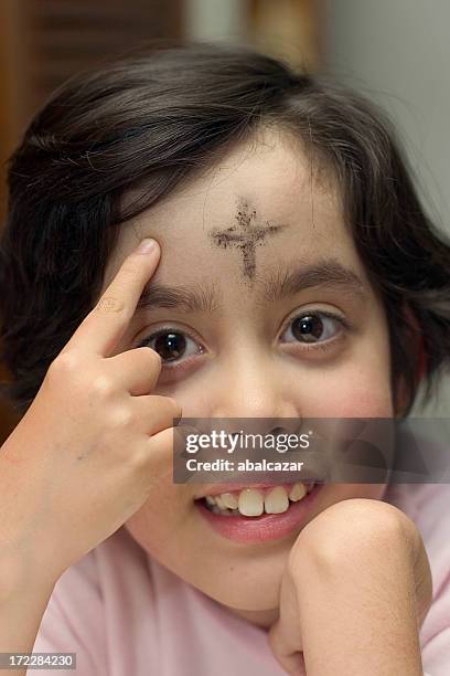 i got my ash cross - ash wednesday stock pictures, royalty-free photos & images