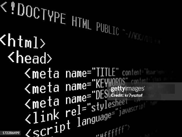 35 Html Tag Stock Photos, High-Res Pictures, and Images - Getty Images