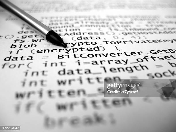 C Computer Code Photos and Premium High Res Pictures - Getty Images