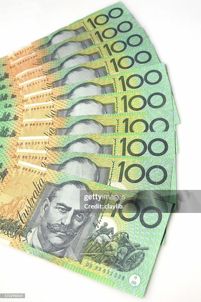 One thousand aussie dollars