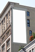 Billboard advertisement space in Manhattan New York