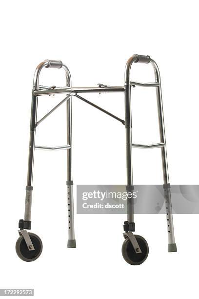 medical equipment - walker - walking frame stock pictures, royalty-free photos & images
