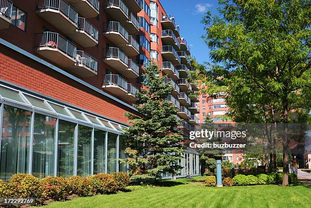 Stunning Upscale Apartment Complex With Garden image