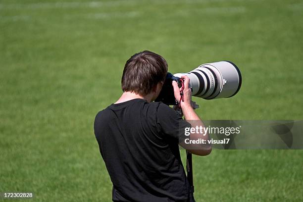 photographer pro - sports photographer stock pictures, royalty-free photos & images