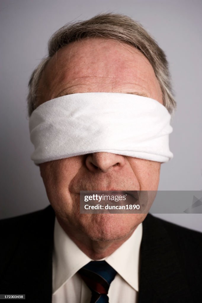Blind Businessman