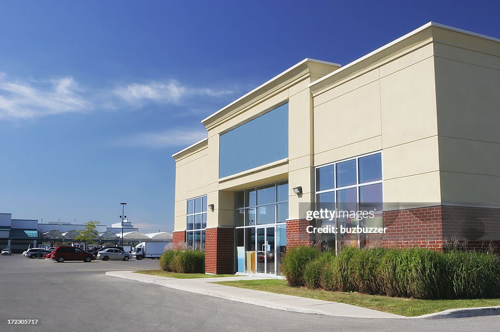 Small Store Building Exterior