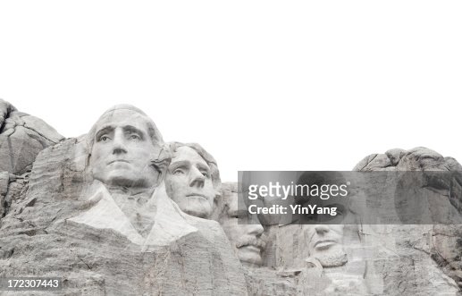 Mt. Rushmore National Monument Frame Border, Presidents Black Hills Memorial