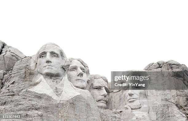 mt. rushmore national monument frame border, presidents black hills memorial - mt rushmore national monument 個照片及圖片檔