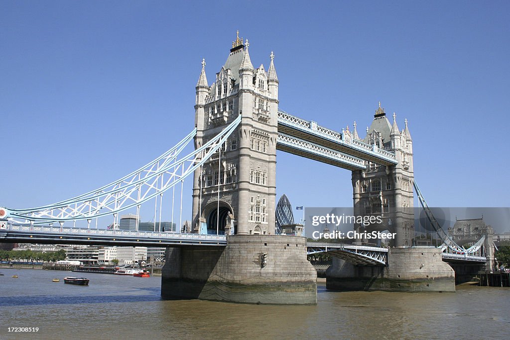 Tower Bridge over the River Thames London
