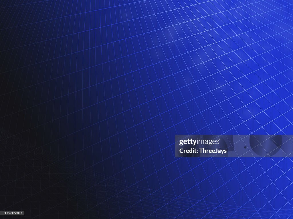 Business Background Blue