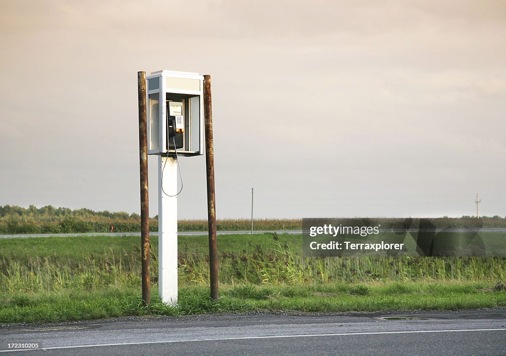 Münztelefon von Road