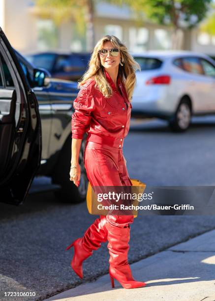 Heidi Klum is seen on October 13, 2023 in Los Angeles, California.