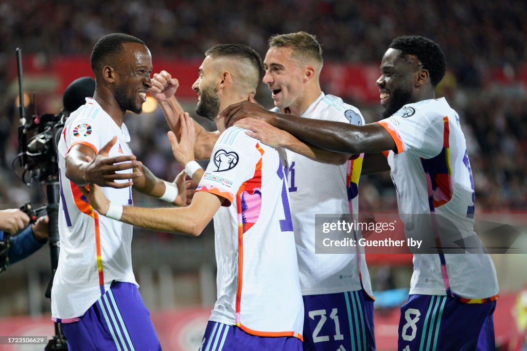 Austria v Belgium: Group F - UEFA EURO 2024 European Qualifiers