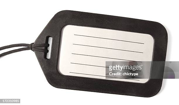 luggage tag - luggage tag stock pictures, royalty-free photos & images