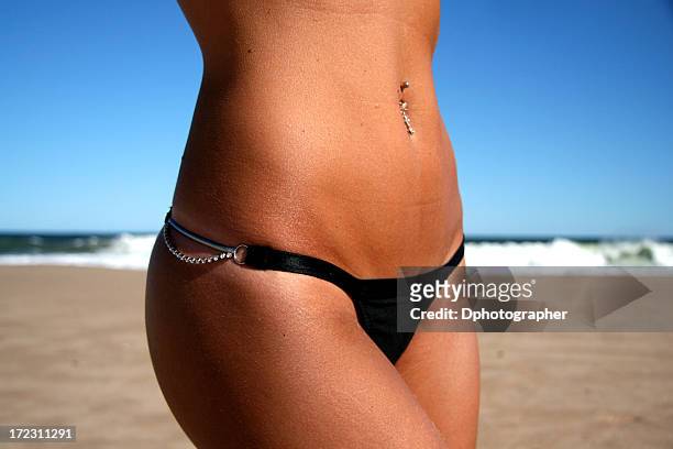 summer tummy - body piercings stock pictures, royalty-free photos & images
